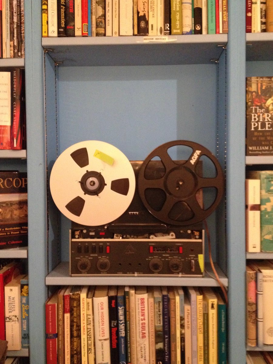 Sound checking in the shop. Jeff Nuttall: 'Quite Suddenly...' opens tonight 6.30pm / performances from 7.30pm