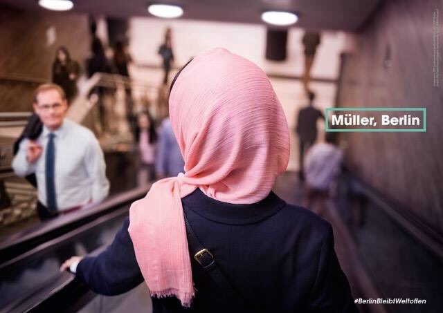 Müller, Berlin. #BerlinBleibtWeltoffen