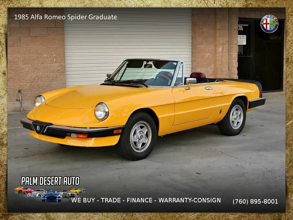 autoitrade's tweet image. Check autoitrade.com for this beautiful 1985 Alfa Romeo Spider Graduate