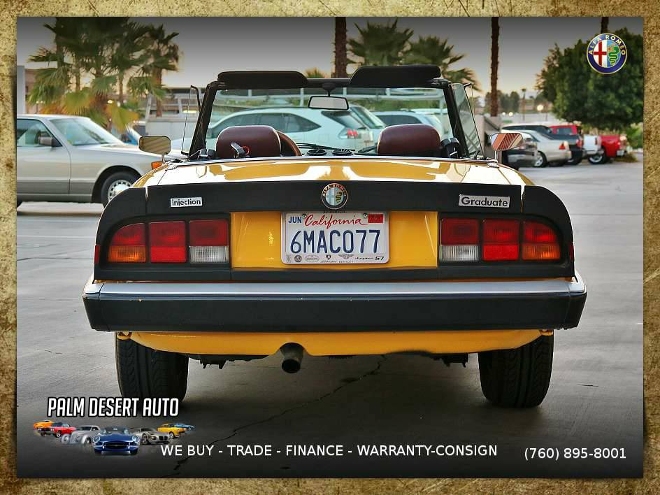 autoitrade's tweet image. Check autoitrade.com for this beautiful 1985 Alfa Romeo Spider Graduate