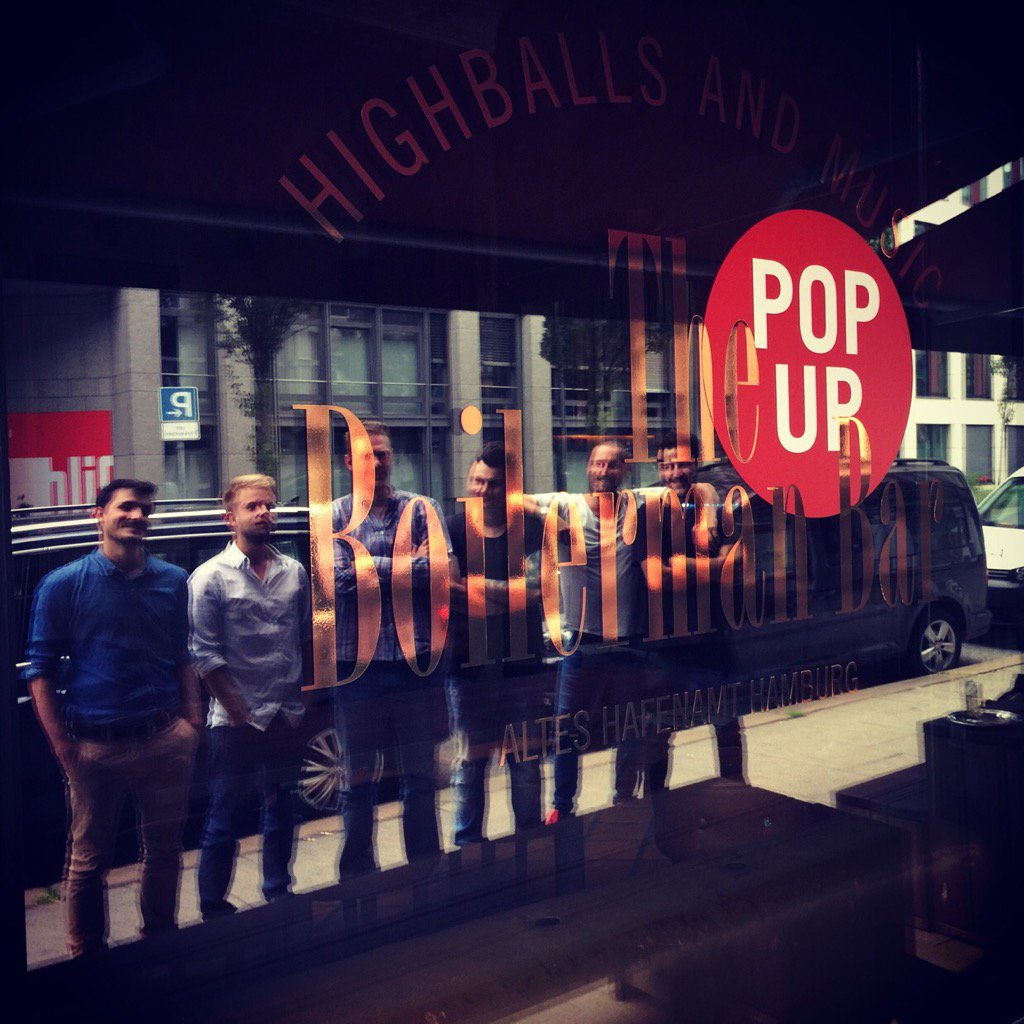 Strictly #DayDrinking - we will open our Boilerman Altes Hafenamt POP UP Bar today ! — De... eepurl.com/b_GgS9