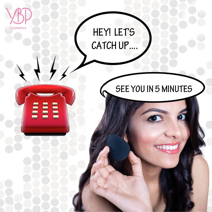 ybpcosmetics's tweet photo. Donβt you think itβs time to undo the myth that girls take too long to get ready!
#MakeupMyth #YBPCosmetics https://t.co/mmYJMwGdxu