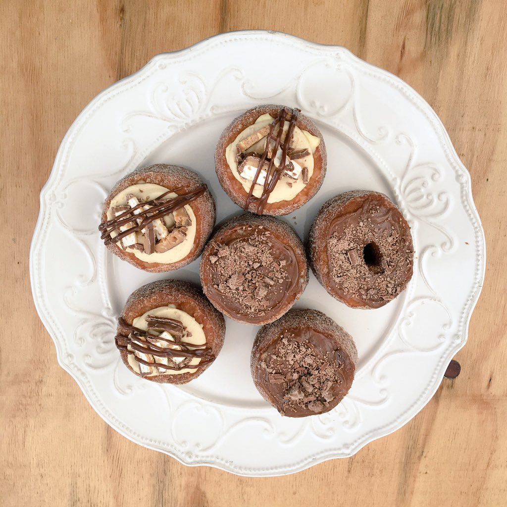 LoveCoffee031's tweet photo. Cronuts are in the house! Happy Friday Everyone.🌞 #Coffee #Durban #LoveCoffee https://t.co/69LGQ9O41z