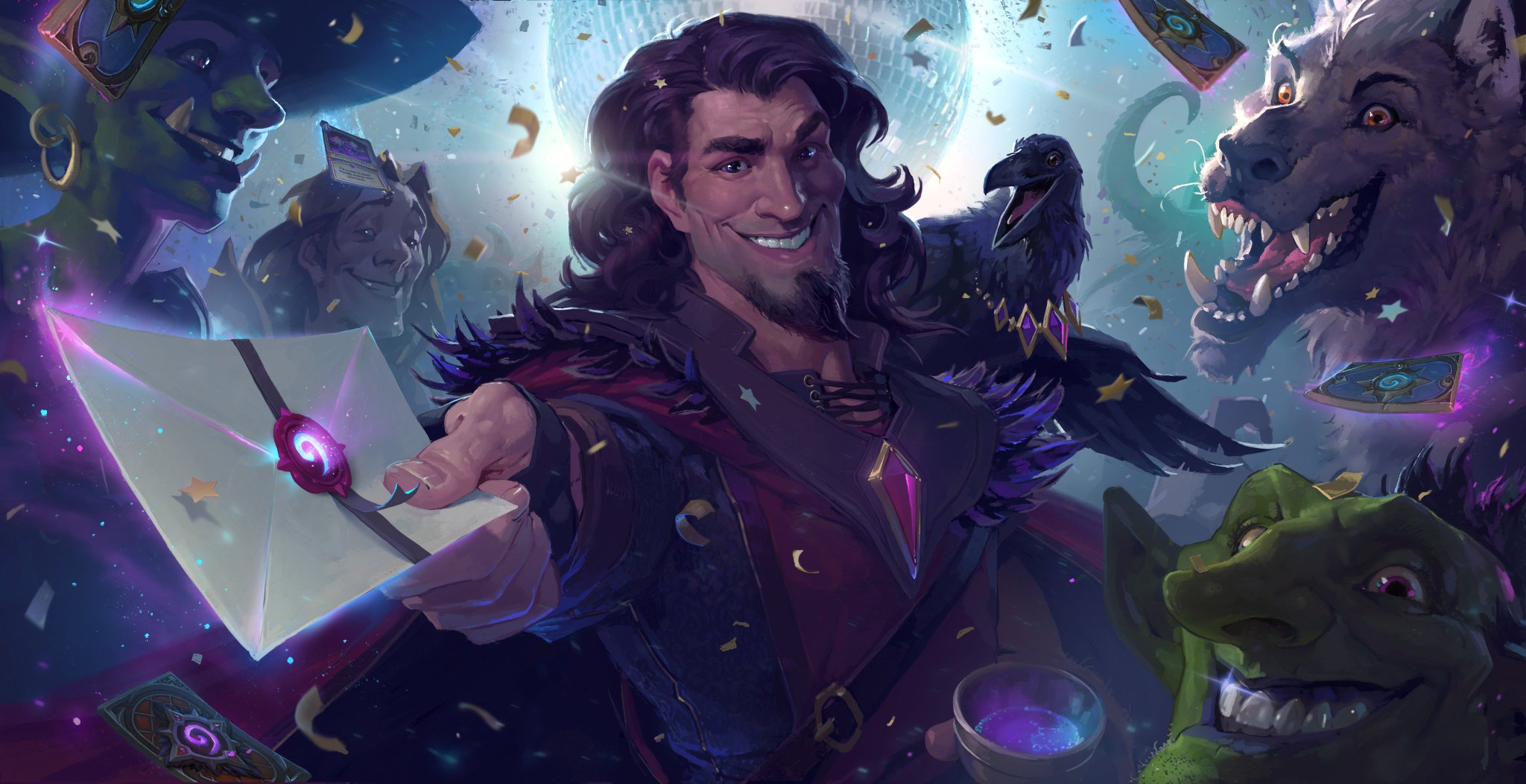 Hearthstone ハースストーン En Twitter 大魔導師メディヴからの招待状を受け取ろう カードセット ワン ナイト イン カラザン T Co Yafm0hrpy0 ハースストーン Hearthstone ハースストーン En Twitter 大魔導師メディヴからの招待状を受け取ろう カードセット ワン ナイト イン カラザン T Co Yafm0hrpy0 ハースストーン