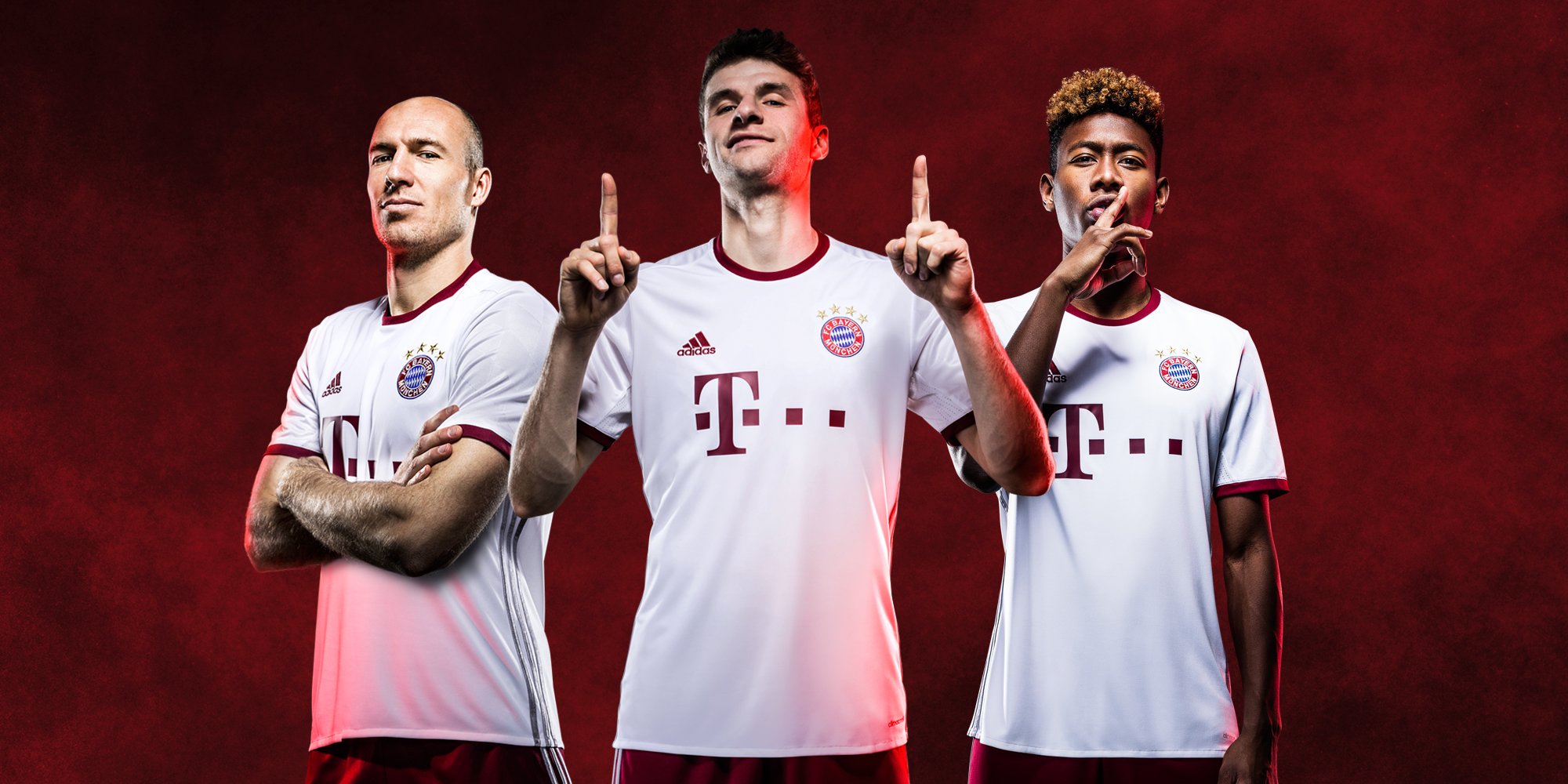 Bayern munich uniforme blanco new arrivals