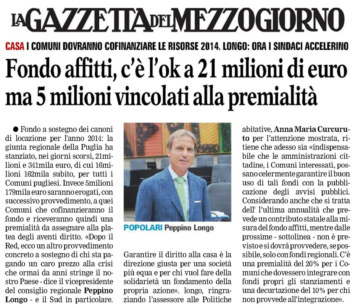 longopuglia's tweet photo. Garantire diritto casa è direzione giusta società equa @micheleemiliano solidarietà base nostra azione #avanticosi https://t.co/Xh41JYGdXn