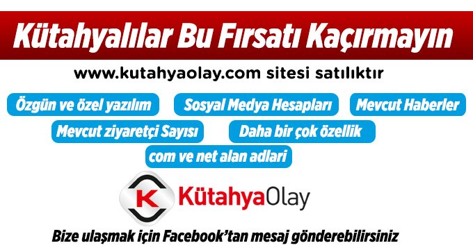 Her şeyiyle hazır, 4 yıldır yayında olan kutahyaolay.com sitesi komple ve devren satılıktır...
Müracaat: DM