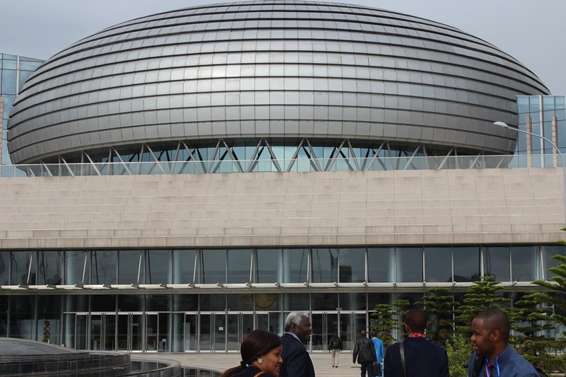 thozin3's tweet photo. At the AUC Headquarters, Addis Ababa, Ethiopia #ReSAKSS Conference https://t.co/woPefYPjOO