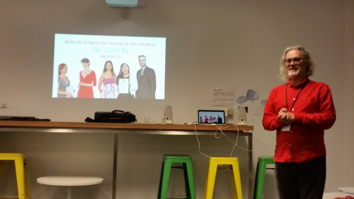 bytetime's tweet photo. @wragge talking about #GovHack  @UCHeritageHack soon gonna play with some data :-) https://t.co/3lwP6yXuJi