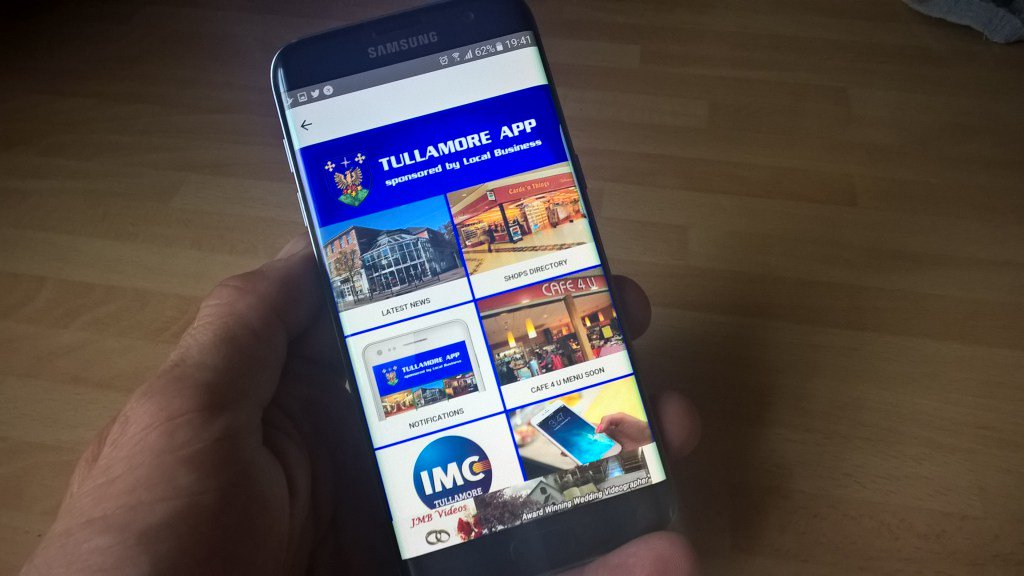 VicenteA_George's tweet photo. #IrishApps – Tullamore gets its own app. Now check out the rest by Aidan Wynne. #Irishbiz https://t.co/LYsHXdWAIh https://t.co/uapQTCY82L