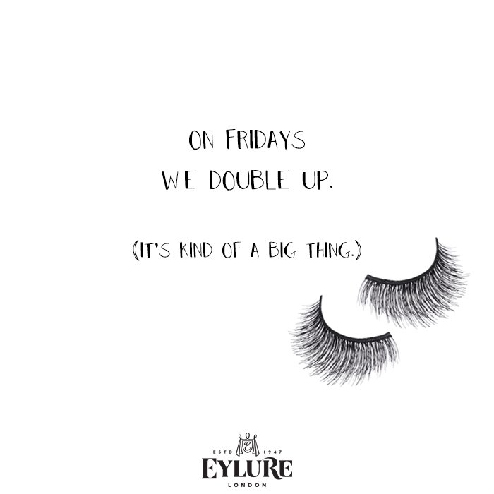 EylureOfficial's tweet photo. Bold #lashes all the way! https://t.co/PVPlhxtjgS #lotd #lashes #doublelashes #friday #weekend https://t.co/IQGHHmD64f