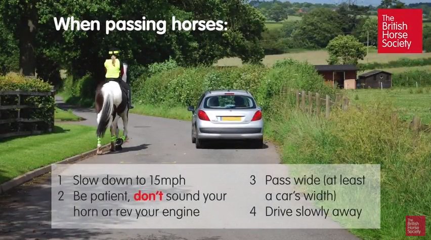 NFRSFireDogs's tweet photo. Slow your speed. Look out for horse riders in the road ahead. #thinkhorsethink15. https://t.co/bA5iVsMs1B
