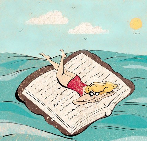 ¡Nos vamos de vacaciones! Esperamos que disfrutéis el verano y que leáis mucho, cómo no. ¡Nos vemos en septiembre!