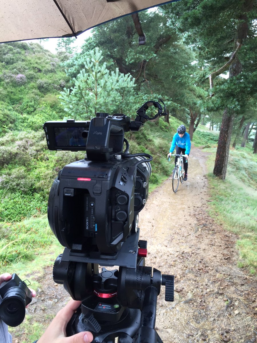 WRPsocial's tweet photo. A few photos from our @yorkshirecancer #OneTeamOneDream film shoot on Ilkley moor yesterday! Really atmospheric. https://t.co/qqCB75dPoU