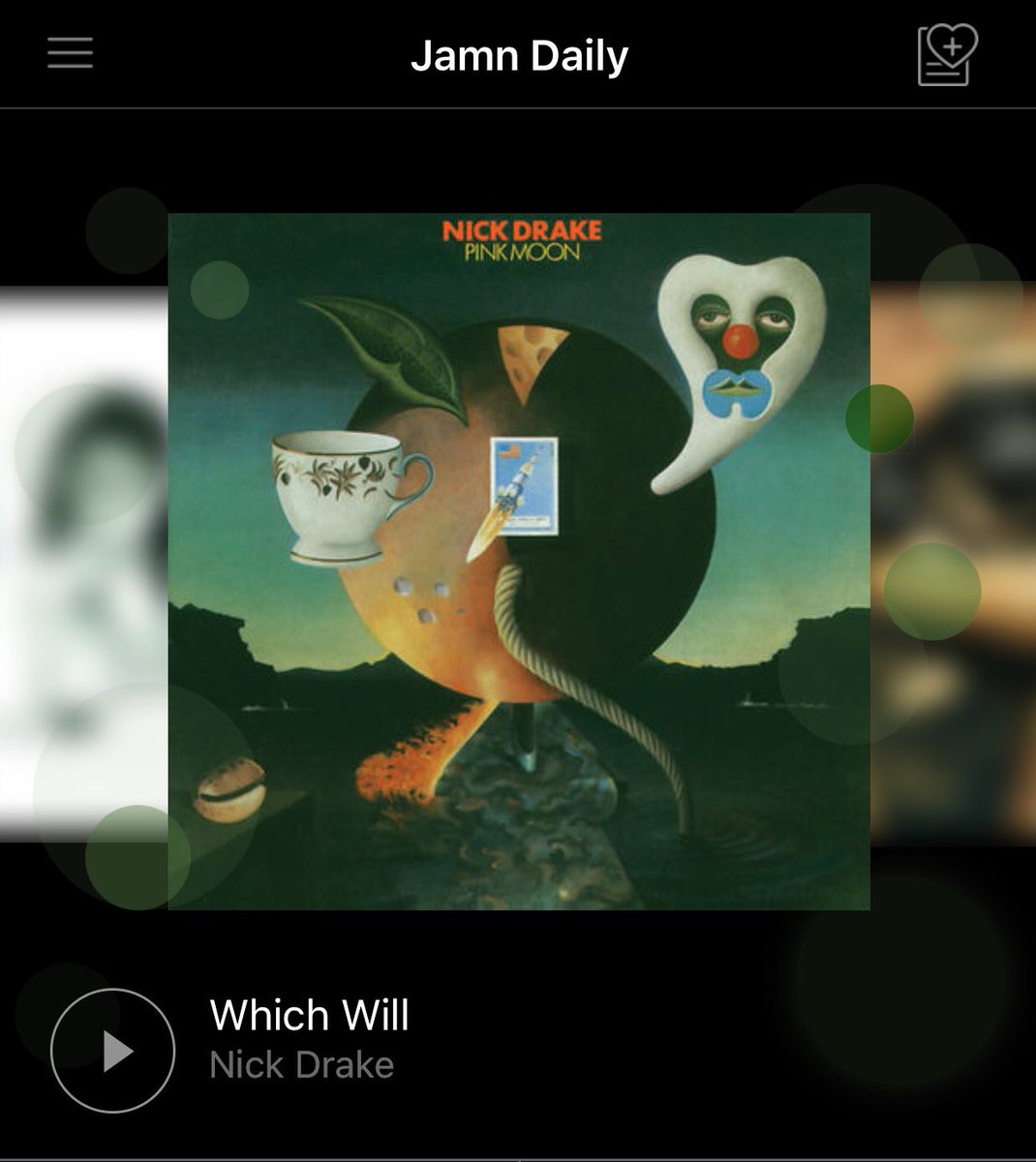 getjamn's tweet photo. Here's a sweet jam for you on #jamnplayer Which Will-Nick Drake #pinkmoons #guitarcover #jamndaily https://t.co/b3MuNS36zs