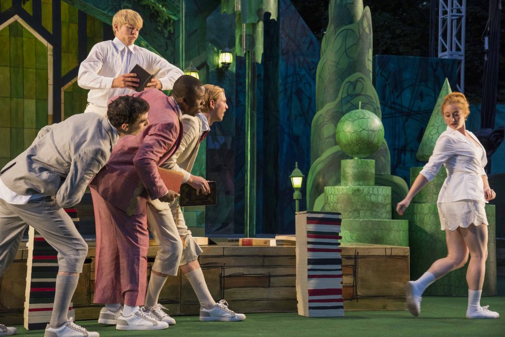 .<a href="/commshakes/">CommShakes</a> tackles Shakespeare's rarely performed "Love's Labour's Lost" on the Common: wbur.fm/2a4ivkB