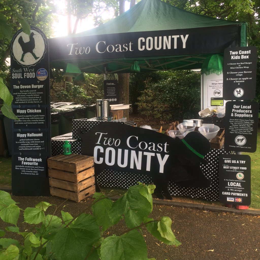 TwoCoastCounty's tweet image. It's @sidmouthfolk week! @VisitDevon @Lovetheflavour @atasteofdevon @thedevonfoodie @Exetermarket Come find us! #yum