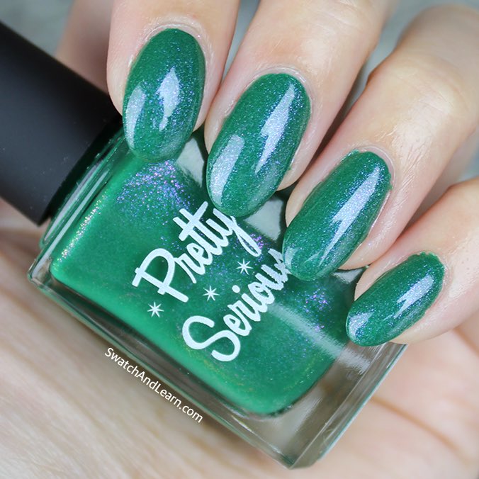 SwatchAndLearn's tweet photo. Nails enjoy a green 'haul-iday' with #PrettySerious #EpicHaul from the #SeriousBusiness Collection! #notd #bblogger https://t.co/s8LVYSTNId
