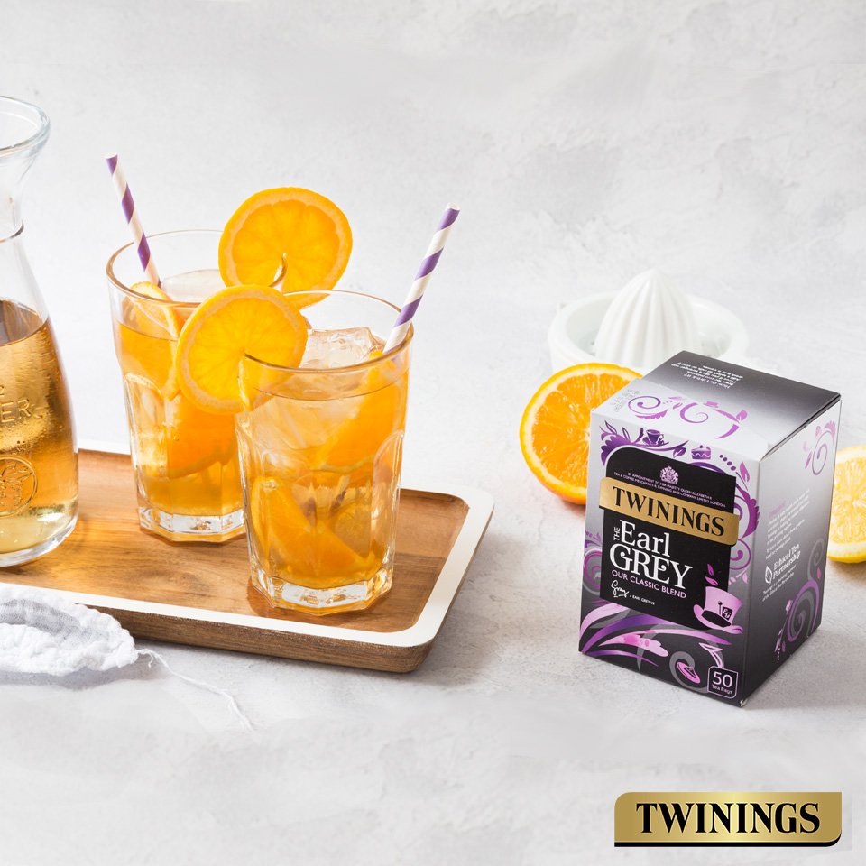 TwiningsUK's tweet photo. Our Earl Grey Ginger Fizz iced tea will surely add some zing to your day! https://t.co/1FevVFh5Xp #summerfeelgood https://t.co/1ke9s9RLyP