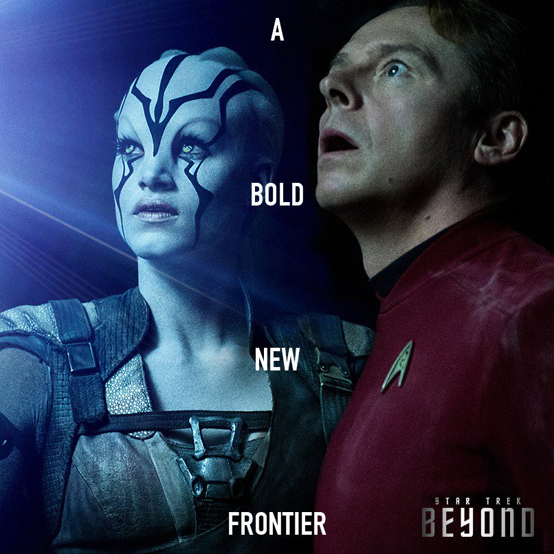PalaceMovies's tweet photo. #Movies2day 
Star Trek Beyond TV SPOT - Now Playing (2016) - Zachary Quinto Movie https://t.co/oSxZ1m2uwm https://t.co/TFlXGahRuu