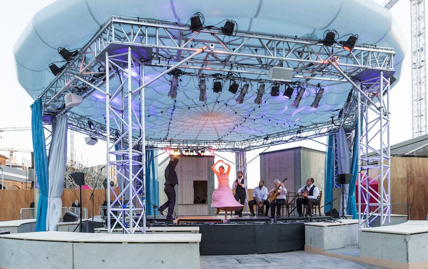 Londonist's tweet photo. FREE gigs in King's Cross, starting from tomorrow! https://t.co/Zu4mED4LuI https://t.co/sHkqC1TcpS