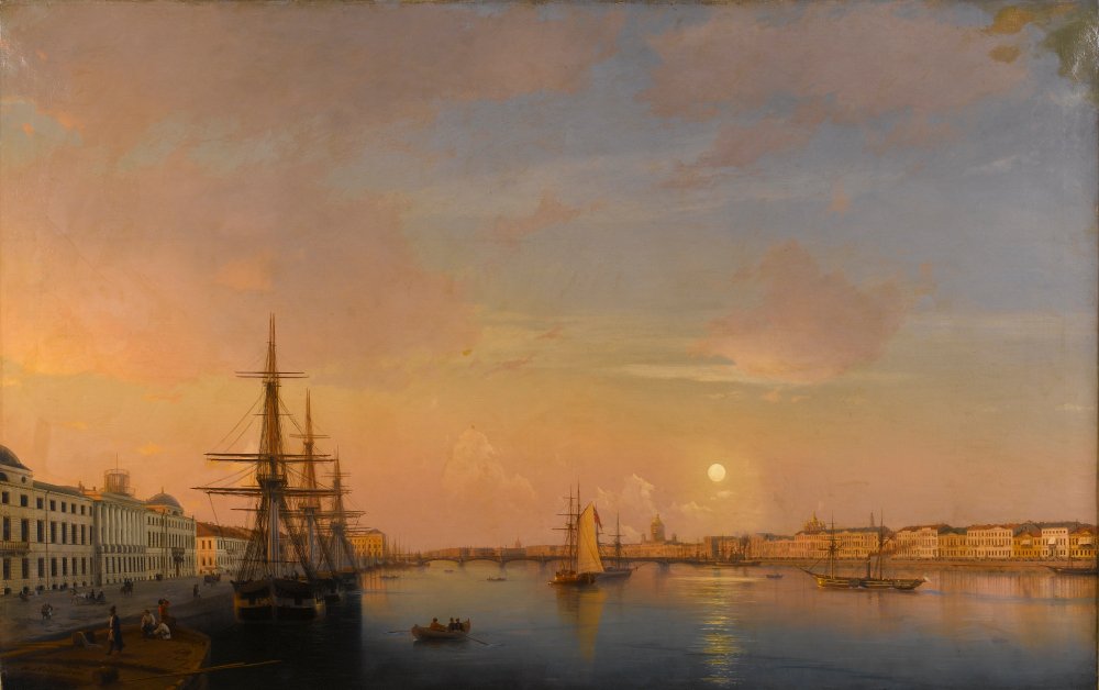 SSabanciMuze's tweet photo. St. Petersburg İmparatorluk Akademisi'nde eğitim gören ressam Ivan Konstantinoviç Ayvazovski, 1845 yılında Çar + https://t.co/cCINROStBZ