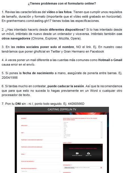 ghoficial's tweet photo. Te damos las claves para que puedas enviar tu casting online https://t.co/SxXSKpq1dG