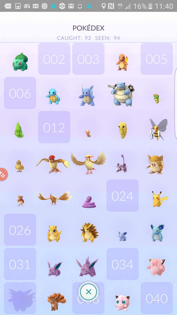 AshKetchumGO's tweet photo. Pokedex Update: Part 1 #PokemonGO #gottacatchthemall @DNR_CREW @RTDNR @NightRTs @PokeTrends @Relay_RTs https://t.co/uLEXz7Egit