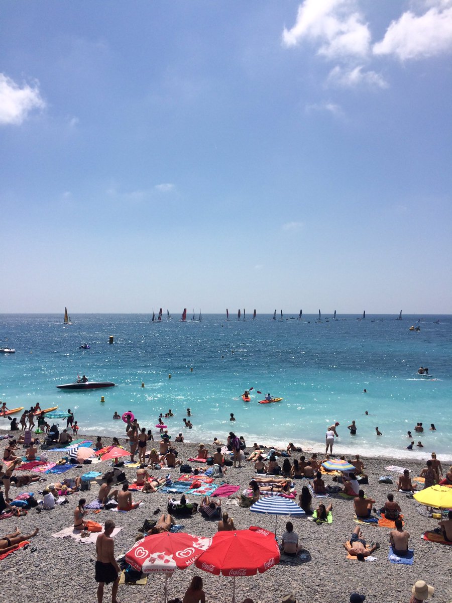 Aujourd'hui c'est Raid côtier à Nice, parcours entre le Cap Ferrat et l'aéroport de Nice #helvetia