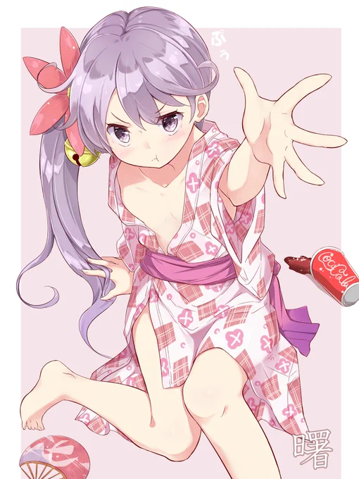 夏の第七浴衣隊。 
