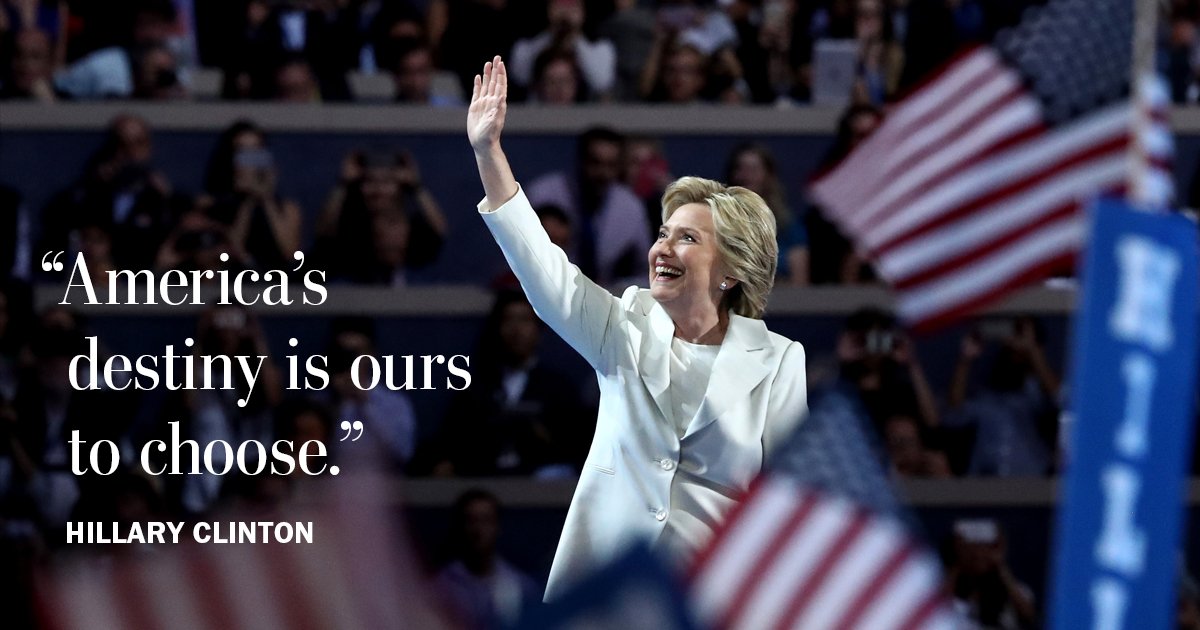 postpolitics's tweet photo. The Daily 202: Hillary Clinton tries to be all things to all people at Democratic convention https://t.co/hUXFByTUO1 https://t.co/D89WluPq4t