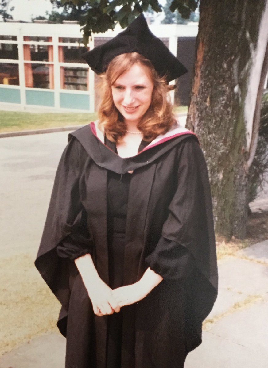 VikiFaulkner's tweet photo. @brightonalumni you never forget your graduation day- you earned it #gradversary #FridayFeeling was I ever so young? https://t.co/ZI6PWZpBIy