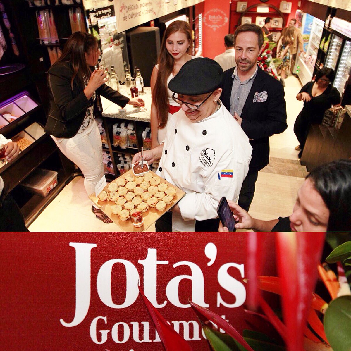 Todo el talento de <a href="/mantuanochef/">Carlos Luis Aguirre</a> en #jotasgourmetccs #bienvenidos #chacao