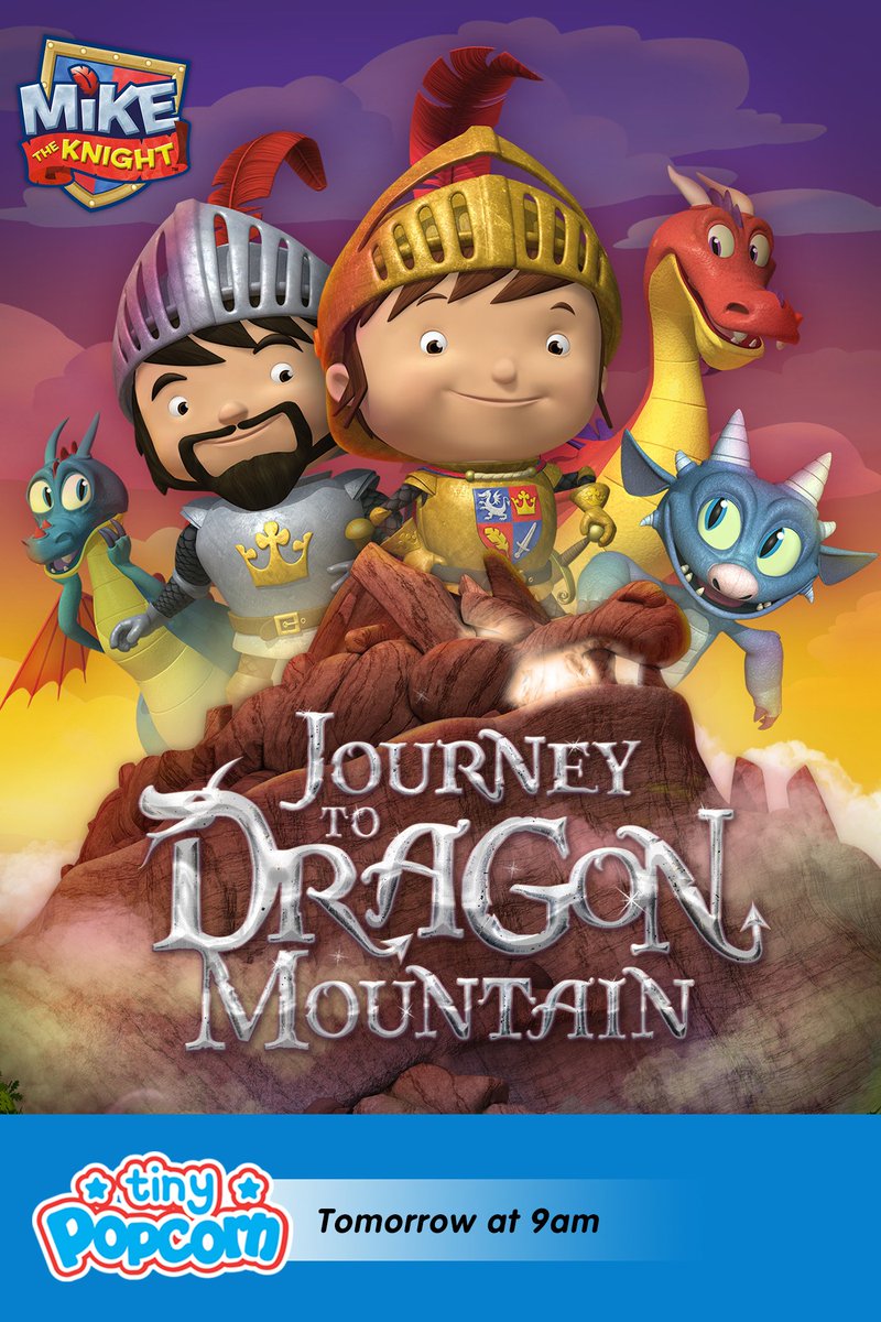 TinyPopTV's tweet photo. #TinyPopcorn returns at 9am tomorrow w/ Mike the Knight and the Journey to Dragon Mountain! π https://t.co/rafKeDRMEa