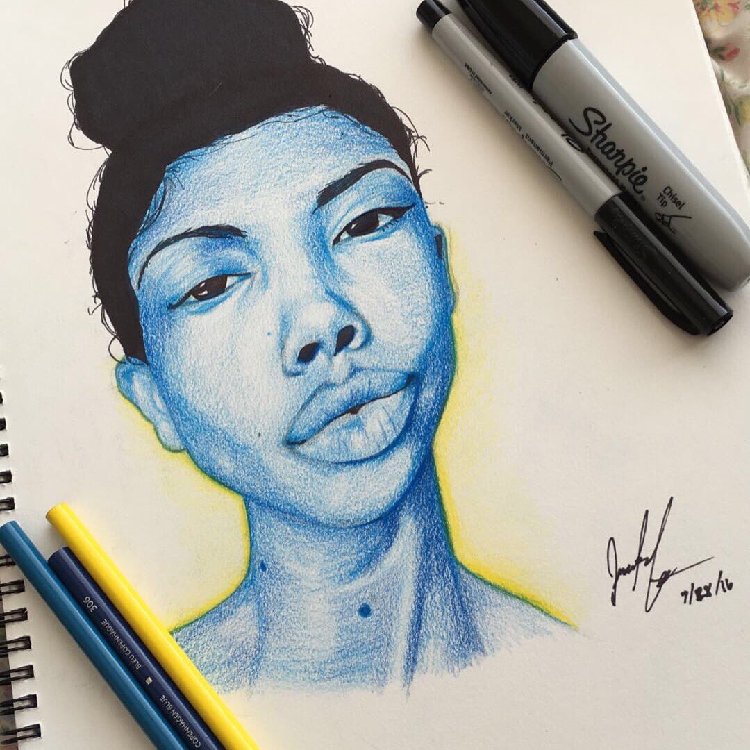 Coasting_j's tweet photo. "It is better to be looked over than overlooked" #coastingjay #art https://t.co/ElOKwkEQac