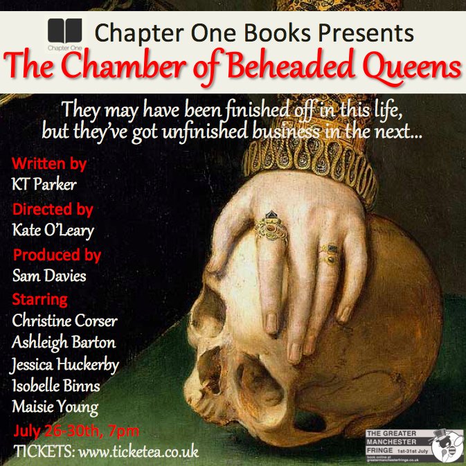BeheadedQueens's tweet photo. Still a few tickets on the door for our 
@GMFringe show at @chapter1uk 7pm tonight! https://t.co/gRq3ussC8V