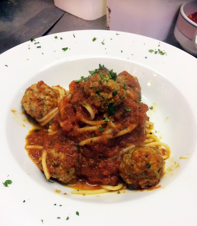 AlgheroChorley's tweet photo. Come in in this weekend and taste our delicious authentic meatballs! 
https://t.co/u2bi5cXIfD https://t.co/6JTKNwwJXX