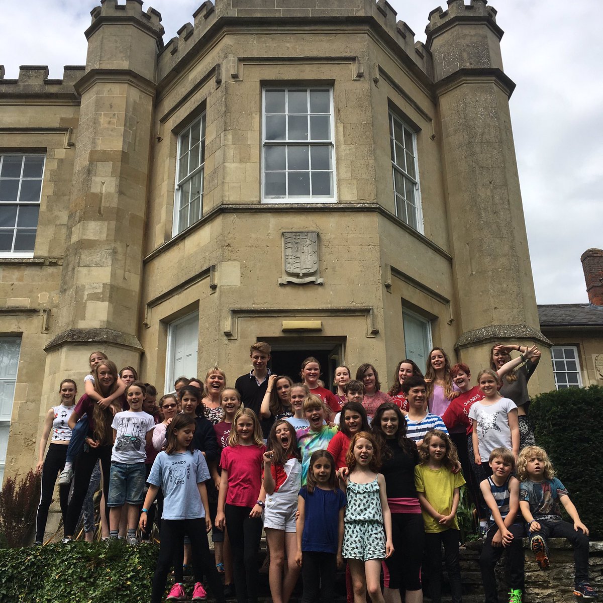 Our very own castle of dreams! Thanks for a magical week at Sands Summer School. Happy holidays!