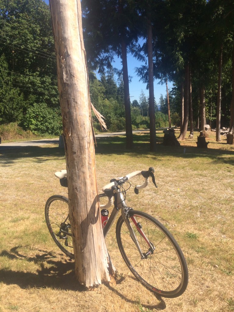shelleyocean's tweet photo. Sunshine Coast Bike adventure Lund to Powell River. Whoah those are some hills! #Okeover #Sliammon #halfagrandfondo https://t.co/jXhndx8mxn