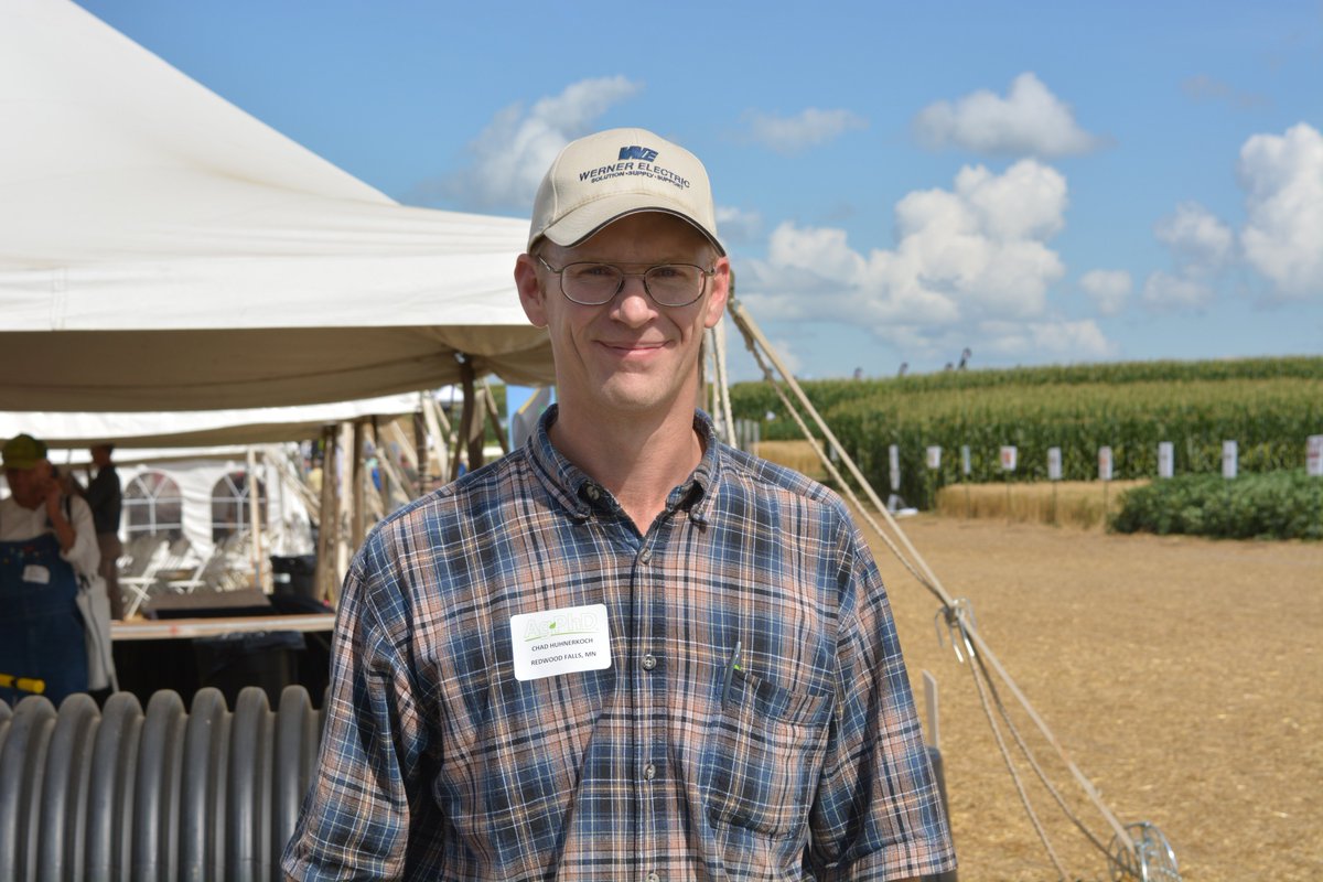 Enduraplas's tweet photo. Enjoyed our 1st year at the @AgPhD_FieldDay and Congrats to Chad Huhnerkoch the winner of the #FieldBoss draw https://t.co/6tU4r34JCc