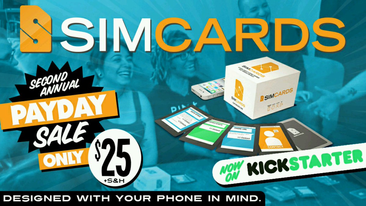 SupTabletop's tweet image. It's Friday &amp;amp; our Second Annual Payday Sale! Help back a fun party game! #games #kickstarter kickstarter.com/projects/15994…