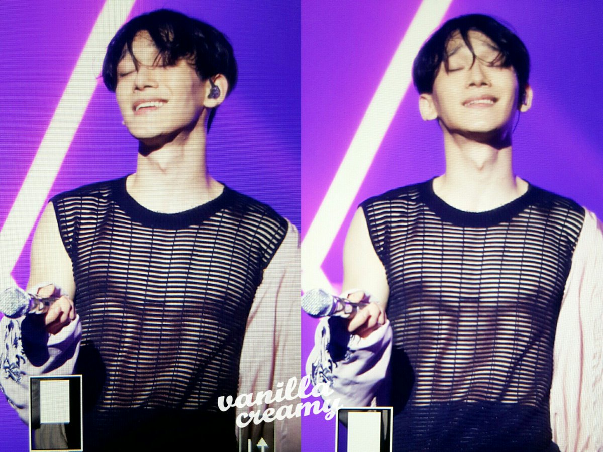 vanillacreamy_'s tweet photo. 160729 #종대 #chen 망사.... *'w'* https://t.co/KMzgXpCGni