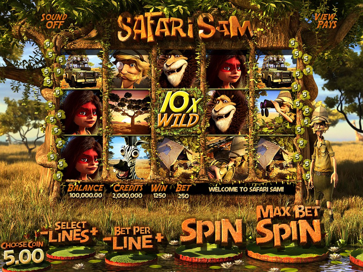 CasinoFiz's tweet photo. Pack your bags and go on safari with SAFARI SAM!
#Slots #Games #Casino #SafariSam #PlayNow #ClaimNow https://t.co/rSIXv3H5W0