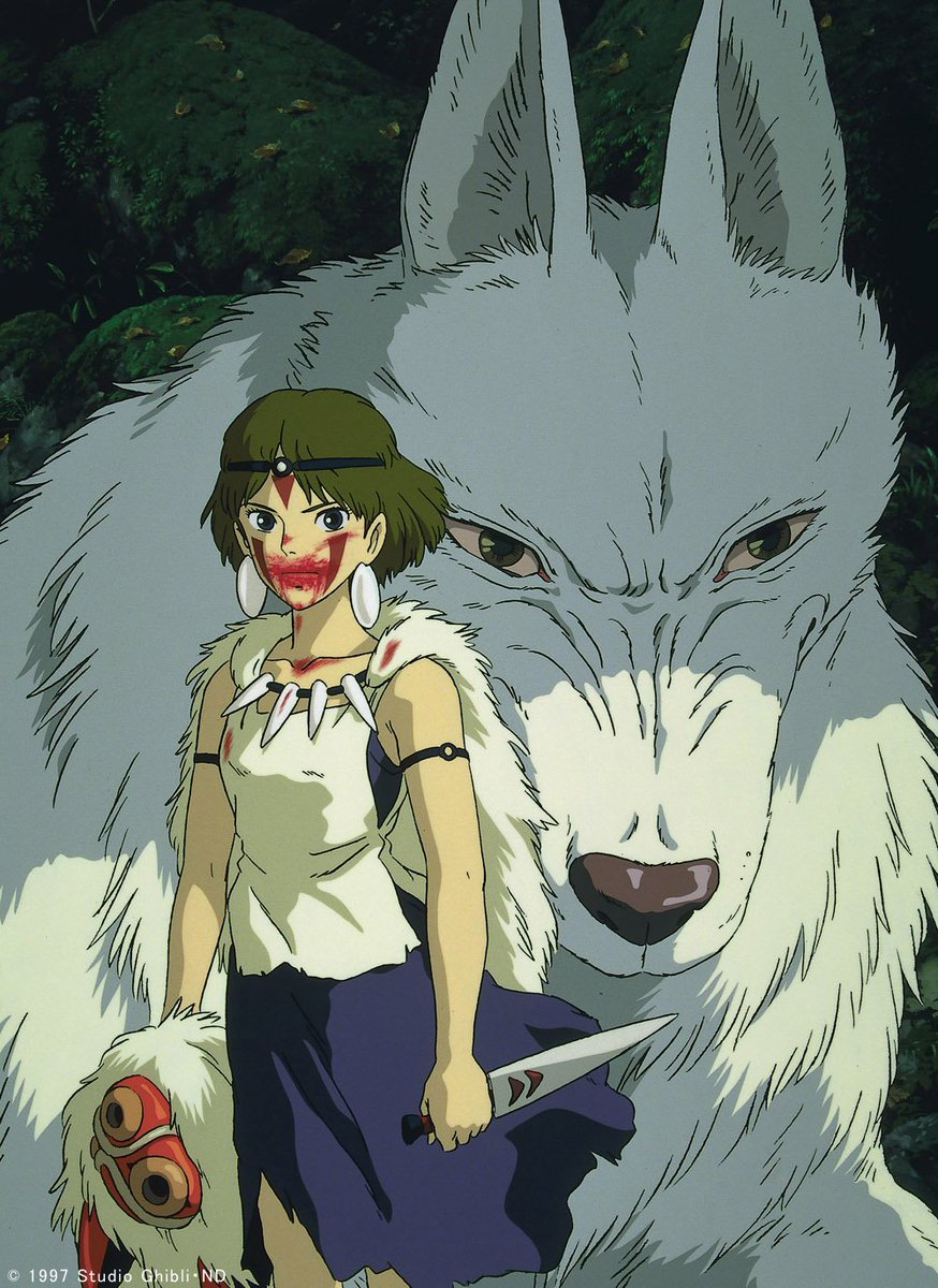 もののけ姫のキャラクター 山犬のモデルとなったのは 映画info