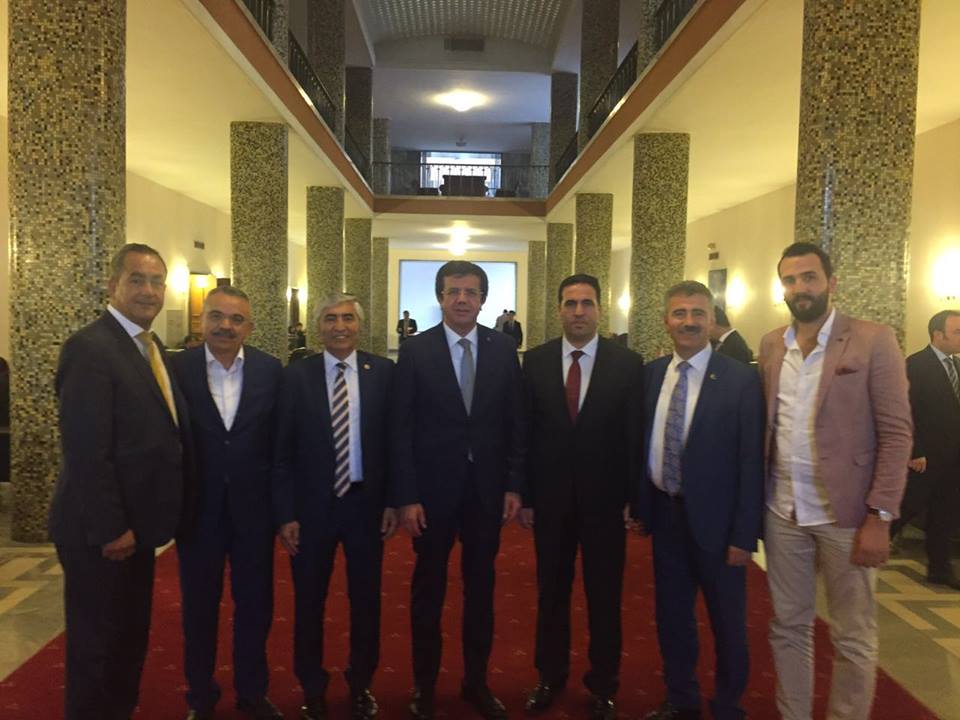 EKONOMİ BAKANIMIZ NİHAT ZEYBEK VE ONLARCA MİLLETVELİLİMİZİ ZİYARET ETTİK.