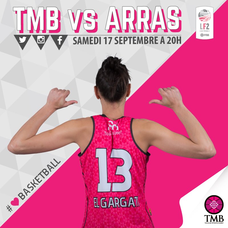 TMB_Basket's tweet image. Rendez vous le 17 septembre pour le match d'ouverture de la saison contre #Arras #LF2  #lovebasketball #bball