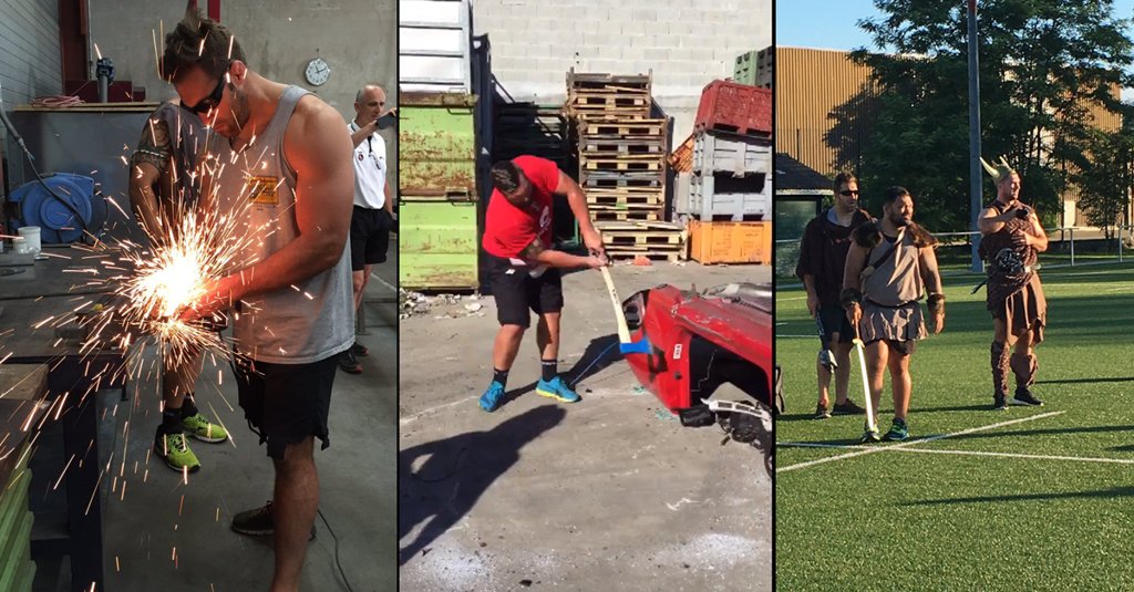 titrespresse's tweet image. (20minutes.fr):VIDEO. #Sciage de troncs et destruction de voitures, la drôle de.. titrespresse.com/article/135808…