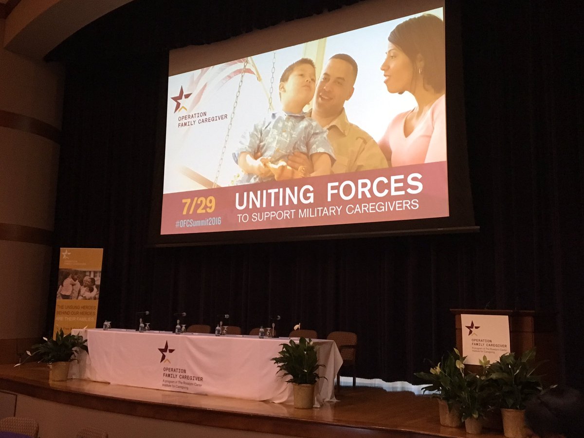 OpFamCaregiver's tweet image. T-minus 10 mins until #OFCSummit2016 begins! Ready to celebrate the #HeroesBehindOurHeroes!