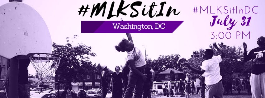 MLKSitIn's tweet photo. Let's hear it for #MLKSitInDC Sunday 7/31 3PM Malcolm X Ave & MLK Jr SE it's a Block Party! https://t.co/9YCzTbtGw6 https://t.co/TeqDVcwgYt