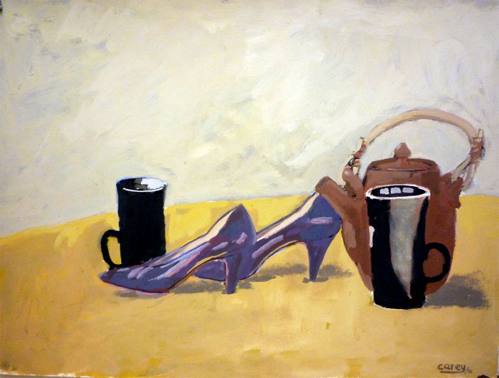 Artworks of the Month: STILL LIFE.

"Shoes, two mugs, teapot, cup" by Charles de Vic Carey 

visualarttrader.co.uk/artwork_of_the…